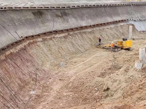怀远基坑边坡加固